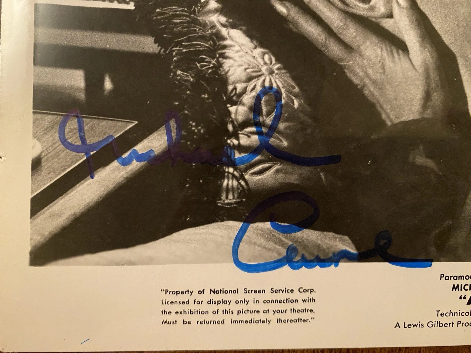 Michael Caine, Shelley Winters — Michael Caine Shelley Winters Signed Autographed BOTH 10x8 Photo With COA Alfie, изображение 4