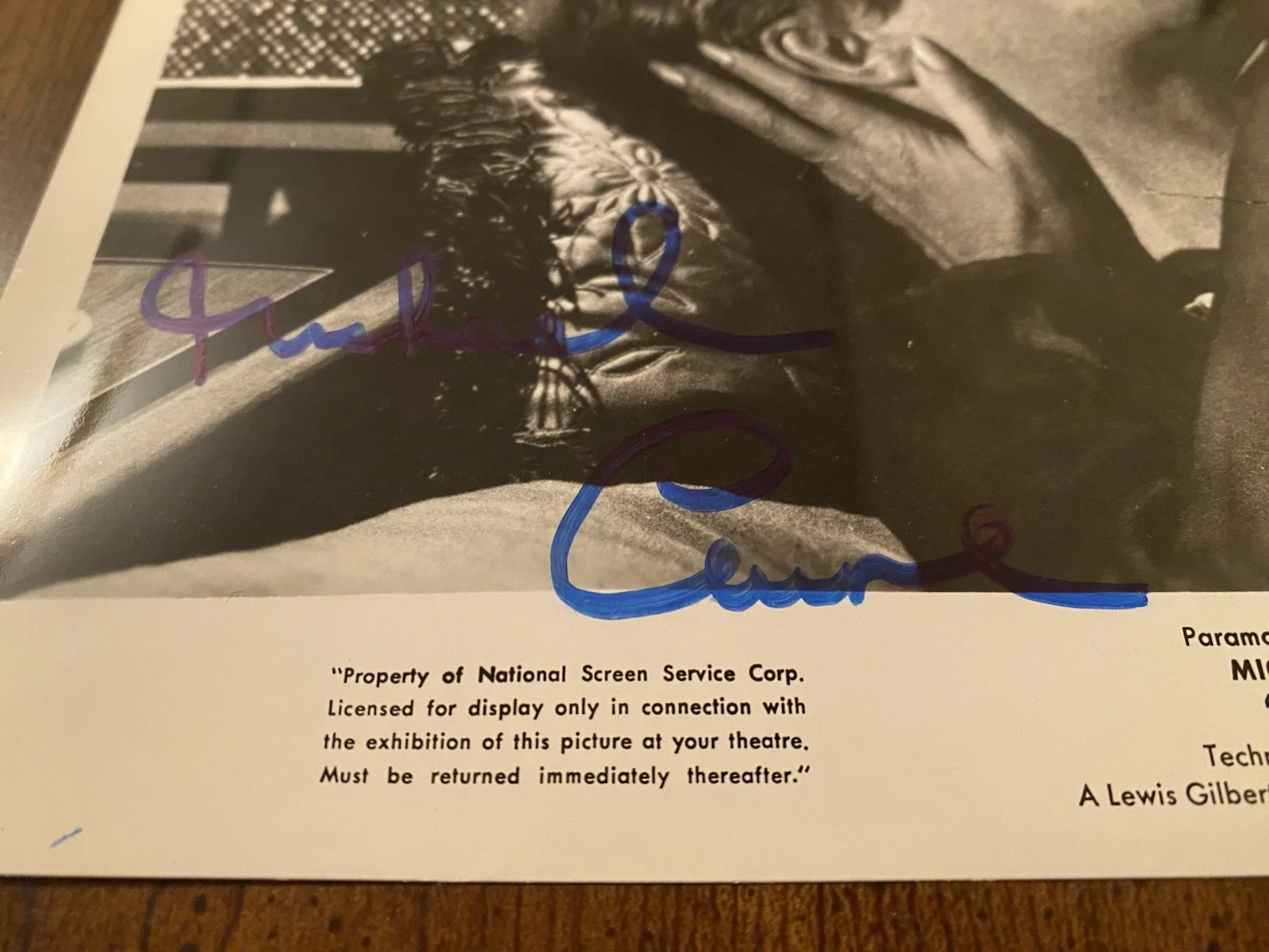 Michael Caine, Shelley Winters — Michael Caine Shelley Winters Signed Autographed BOTH 10x8 Photo With COA Alfie, изображение 5