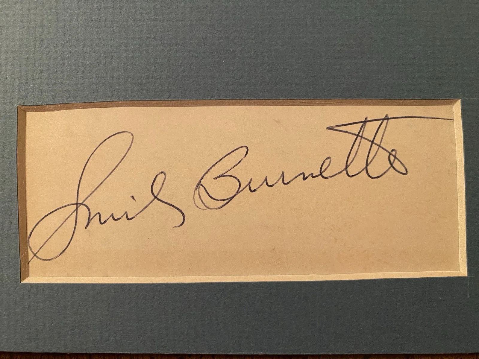 Smiley Burnette — Smiley Burnette Signed Autographed Matted Photo Index w/ COA Petticoat Junction, изображение 2