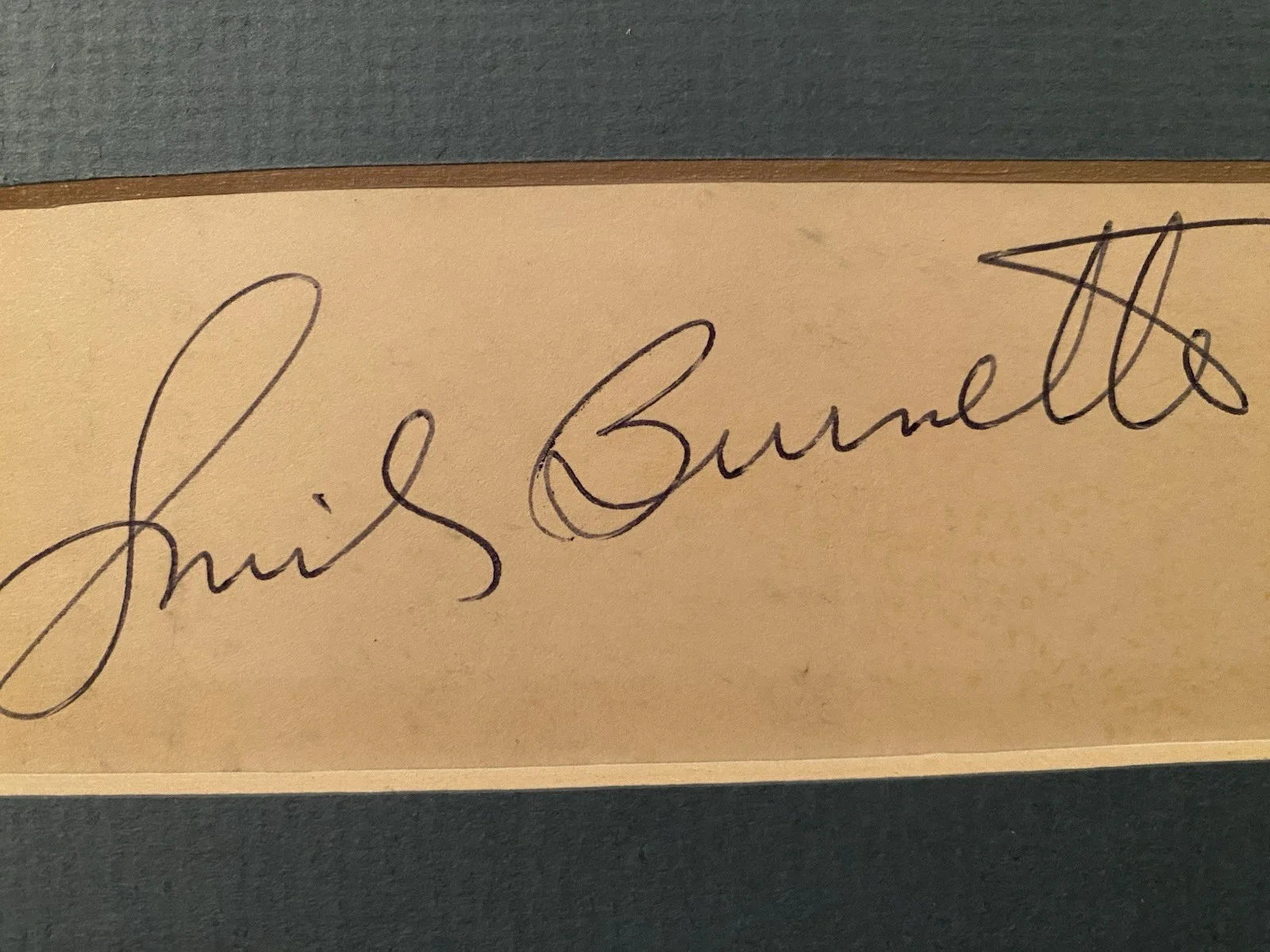 Smiley Burnette — Smiley Burnette Signed Autographed Matted Photo Index w/ COA Petticoat Junction, изображение 3