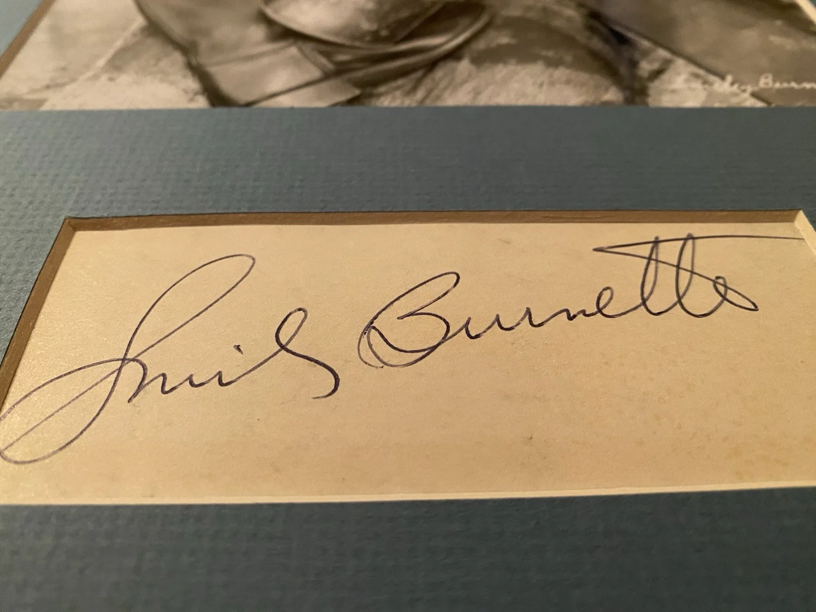 Smiley Burnette — Smiley Burnette Signed Autographed Matted Photo Index w/ COA Petticoat Junction, изображение 4