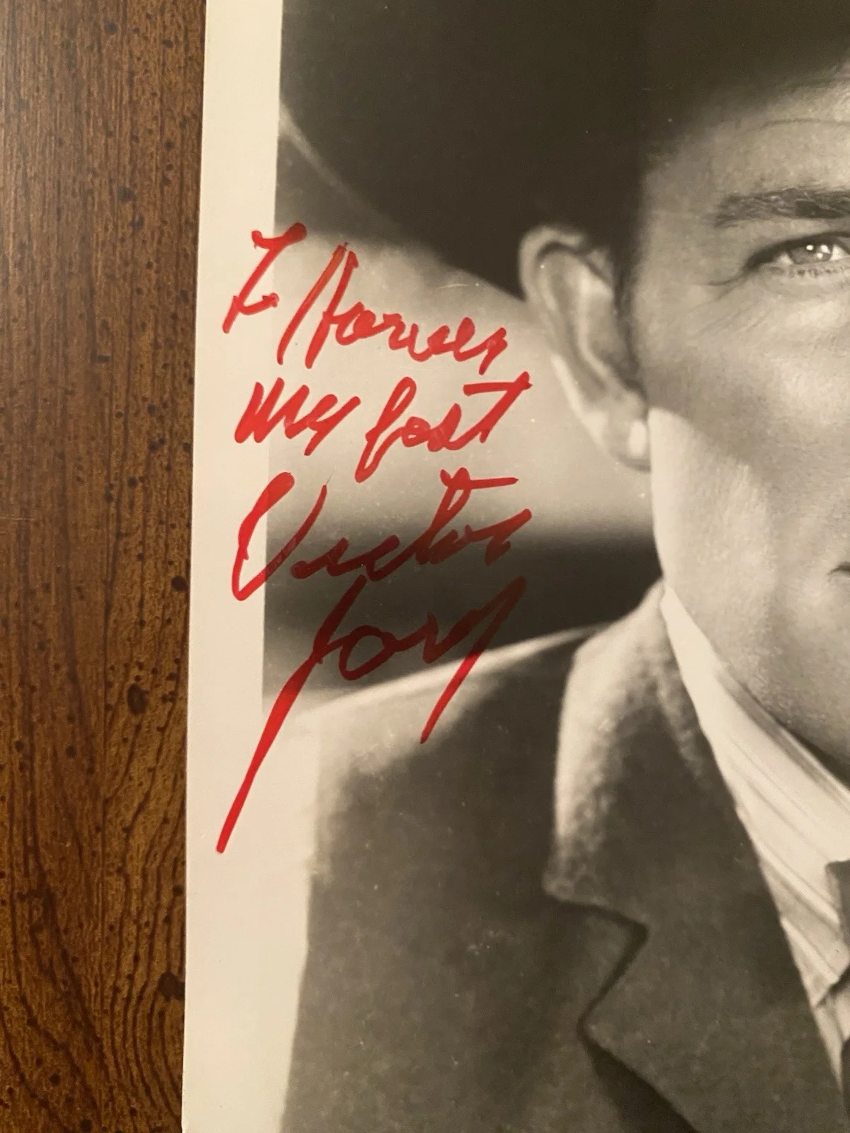 Victor Jory — Victor Jory Signed Autographed Photo With COA The Cariboo Trail Canadian Pacific, image 2