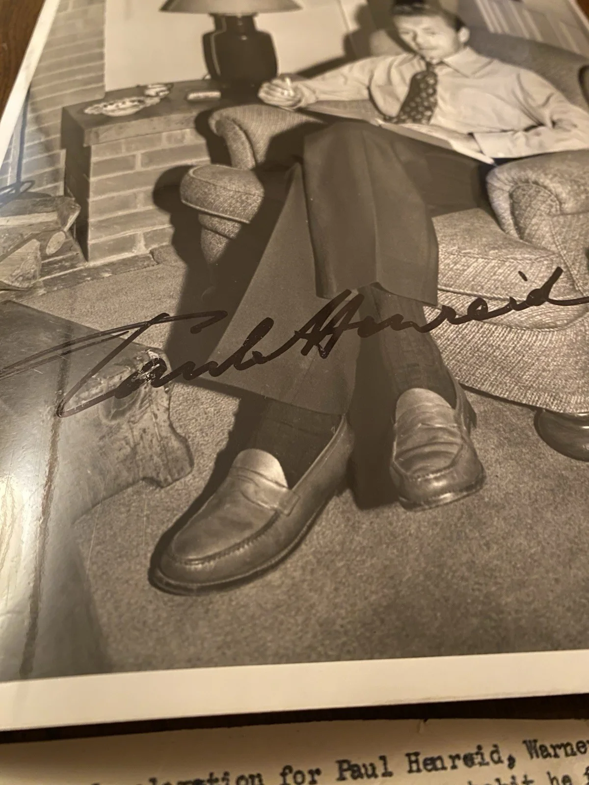 Paul Henreid — Paul Henreid Signed Autographed 8x10 Photo With COA Casablanca Now Voyager, изображение 4