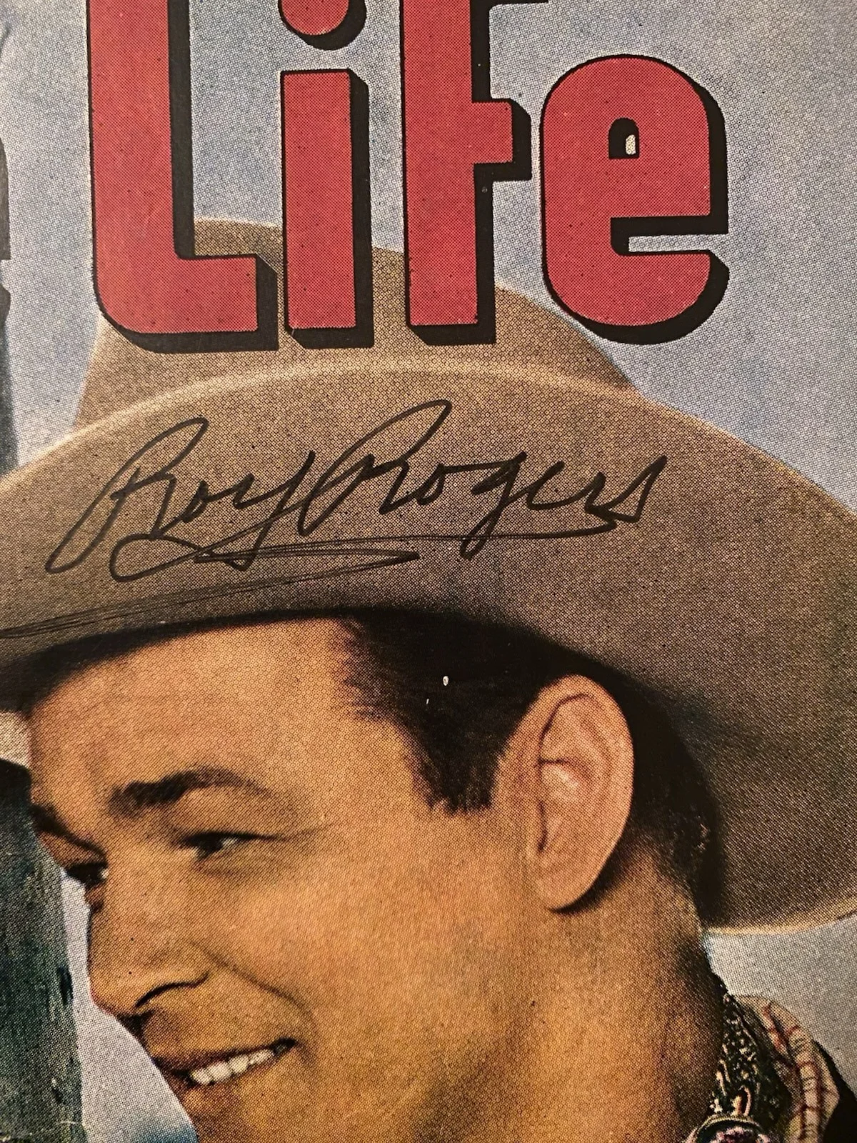 Roy Rogers, Dale Evans — Roy Rogers Dale Evans Signed Autographed Movie Life Magazine With COA RARE BOTH, image 4