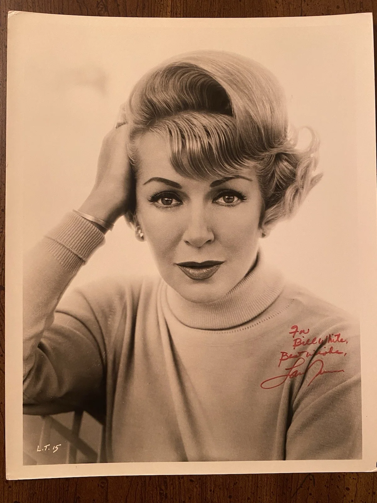 Lana Turner — Lana Turner Signed Autographed Photo With COA Imitation Of Life Peyton Place