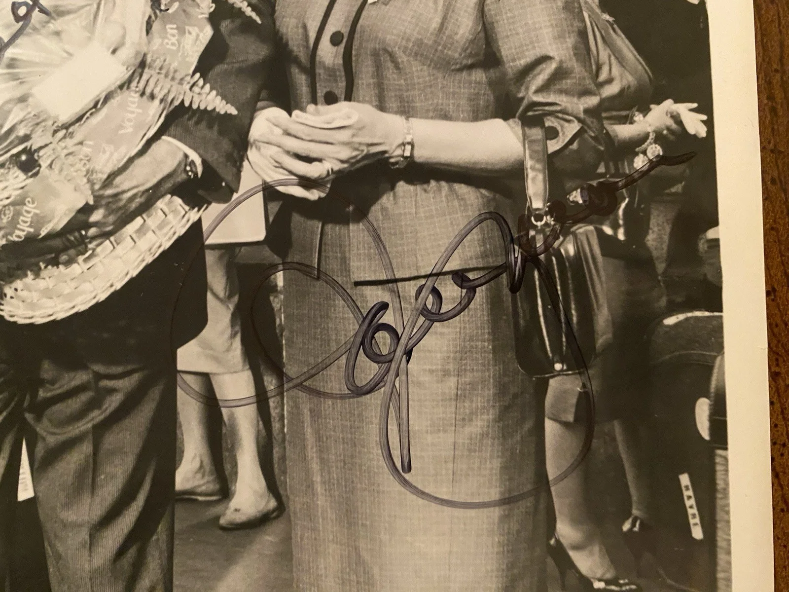 Fred MacMurray, Jane Wyman — Fred MacMurray Jane Wyman Signed Autographed Bon Voyage Photo With COA RARE, image 4