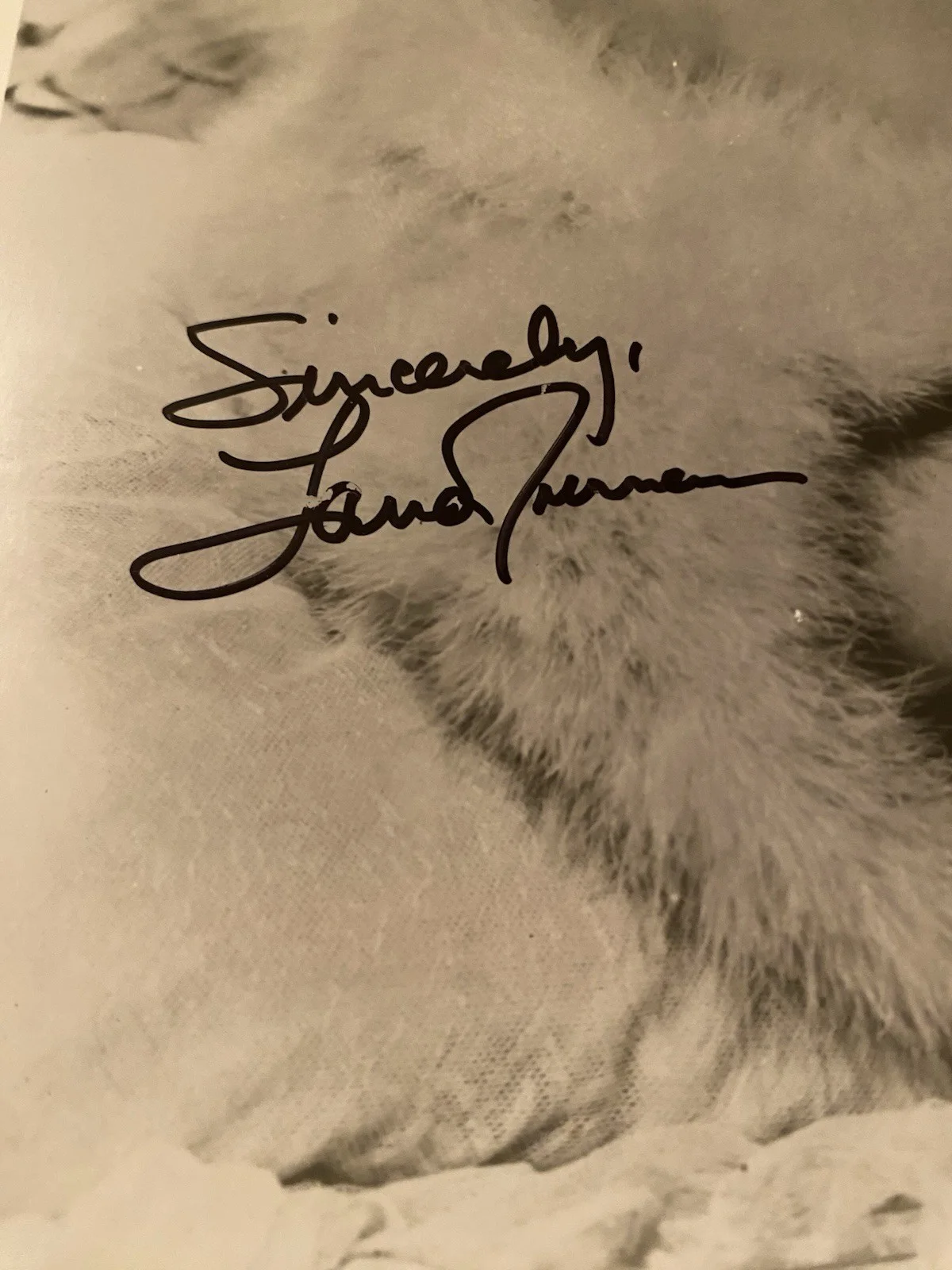 Lana Turner — Lana Turner Signed Autographed Photo With COA Imitation Of Life Peyton Place, изображение 3