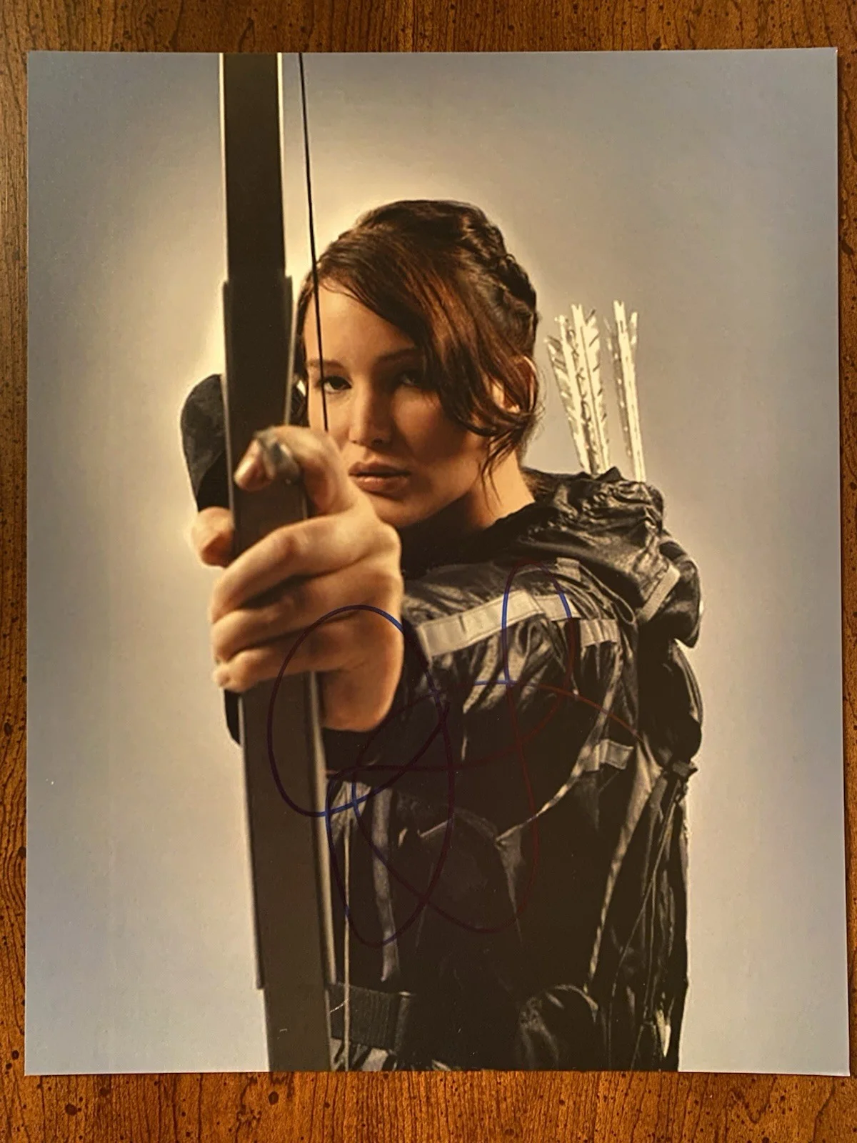 Jennifer Lawrence — Jennifer Lawrence Signed Autographed 8x10 Photo With COA The Hunger Games