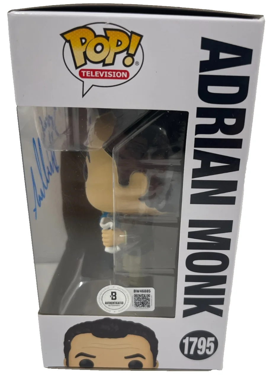 Tony Shalhoub — Tony Shalhoub Signed Adrian Monk Funko Authentic Autograph Beckett, image 2