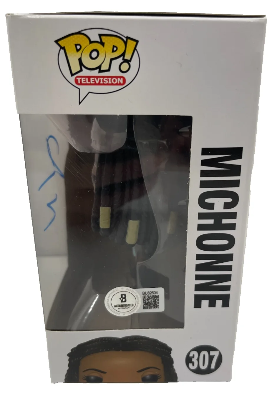 Danai Gurira — Danai Gurira Signed Funko 307 Michonne Walking Dead Authentic Autograph Beckett, изображение 2