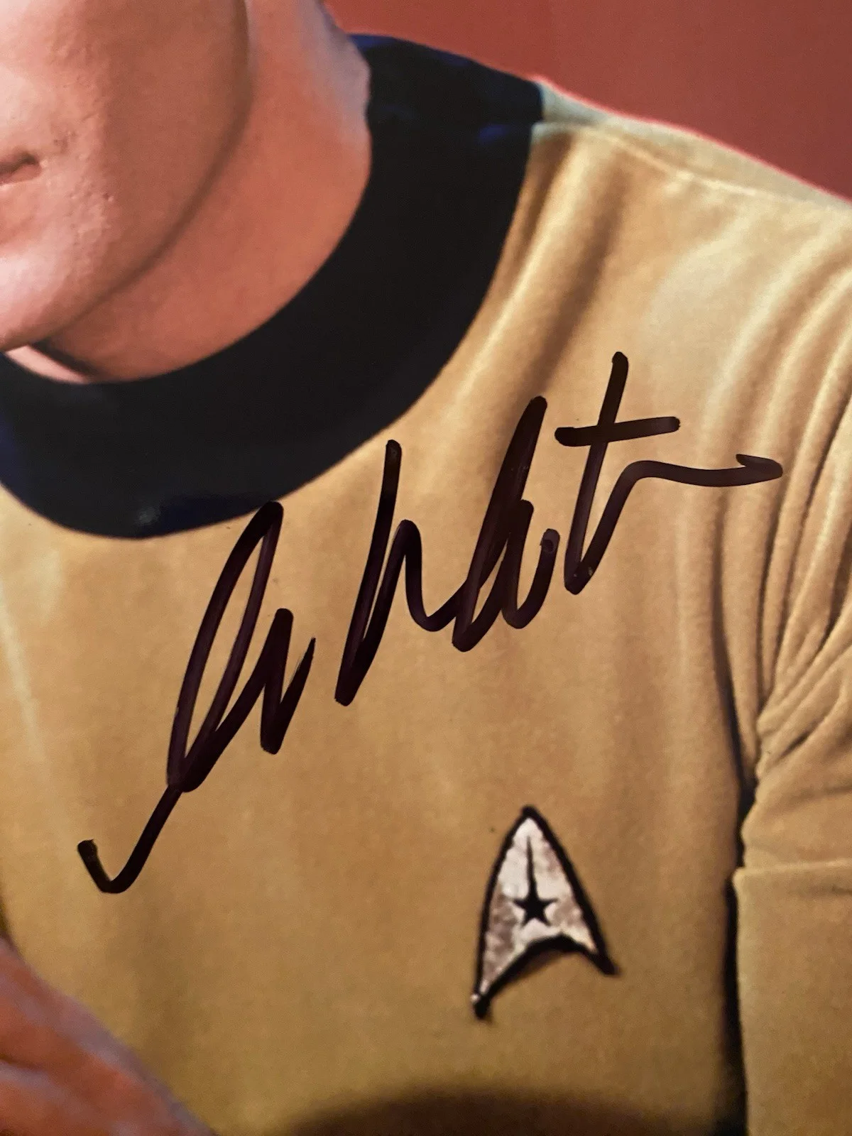 William Shatner — William Shatner Captain Kirk Signed Autographed Photo With COA Star Trek TOS, image 2