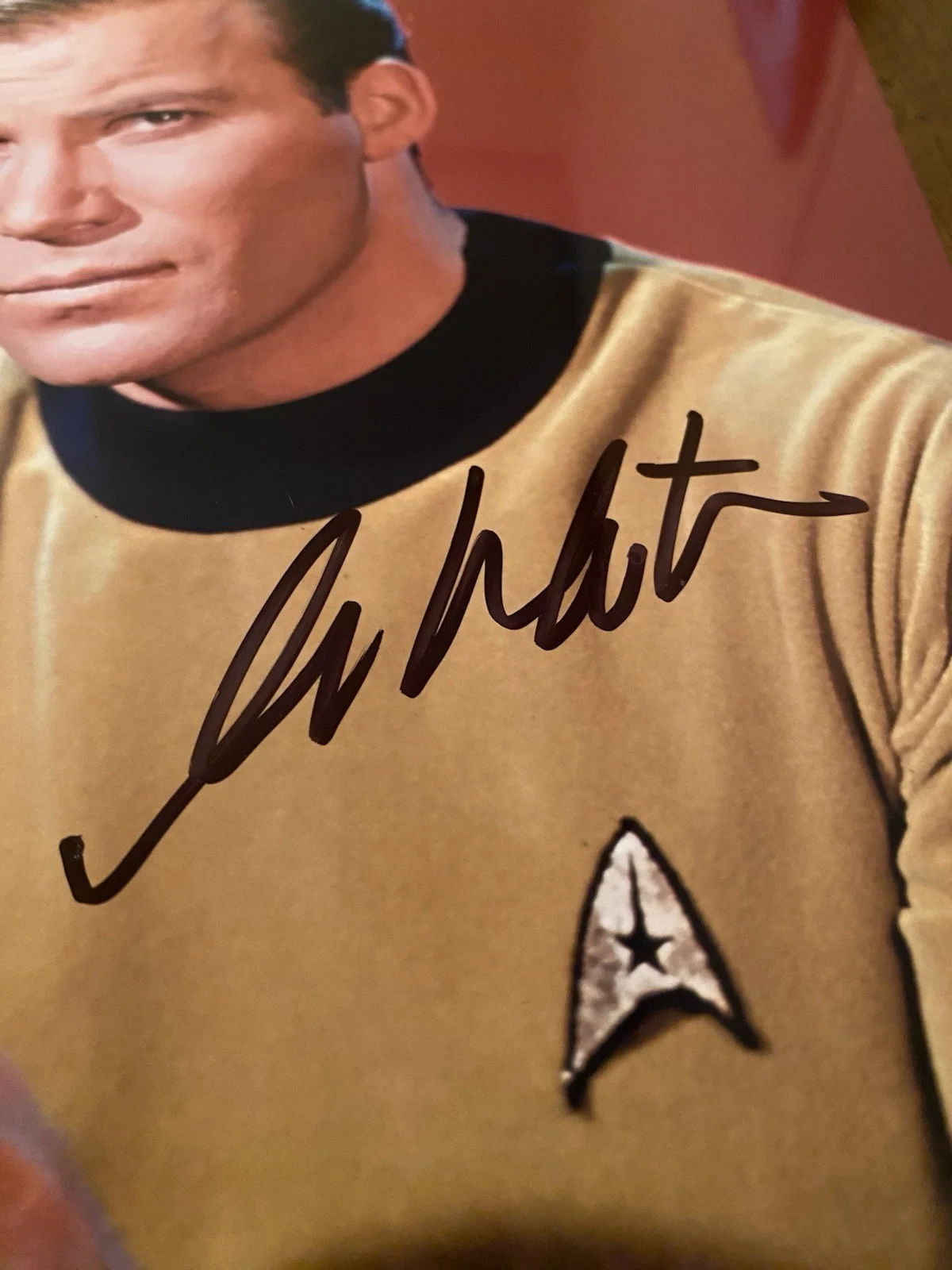 William Shatner — William Shatner Captain Kirk Signed Autographed Photo With COA Star Trek TOS, image 3
