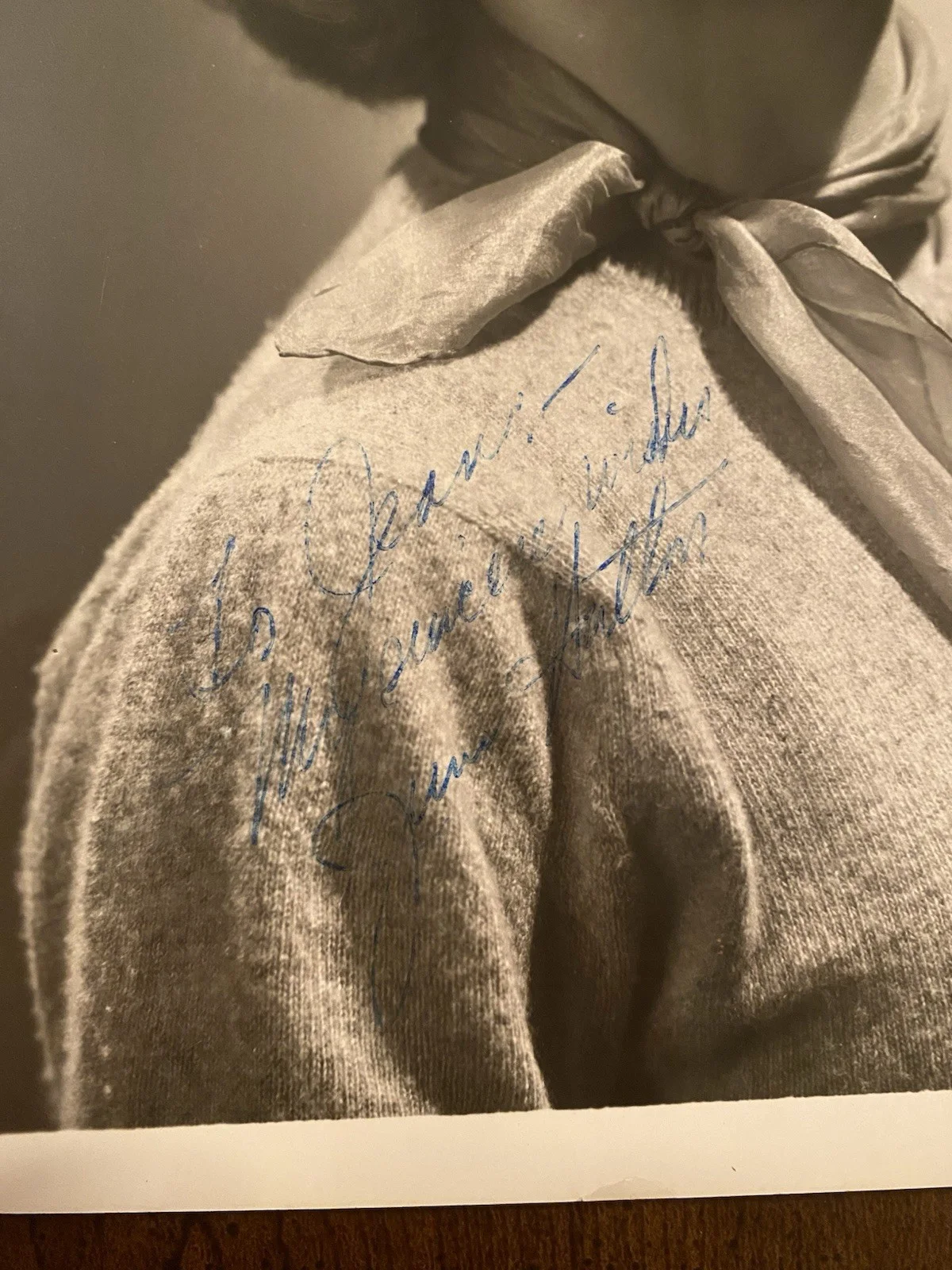 June Hutton — June Hutton Signed Autographed Photo With COA Wonder Man Slightly Terrific Hoedo, image 2