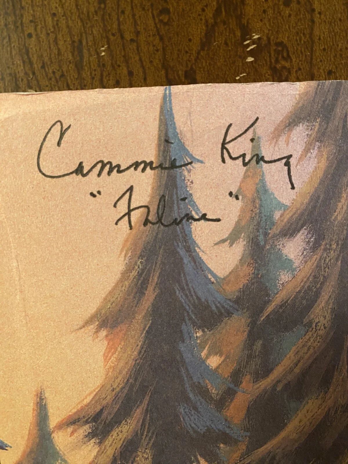 Cammie King — Cammie King Signed Autographed Photo With JSA COA Bambi RARE Faline Disney, изображение 3