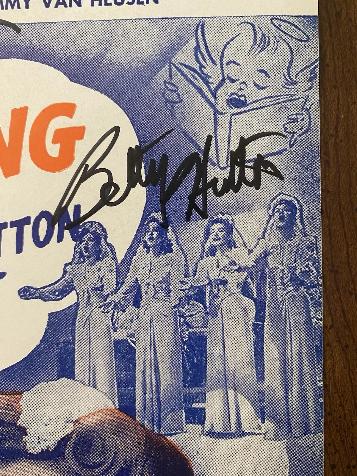 Fred MacMurray, Betty Hutton — Fred MacMurray Betty Hutton Signed Autographed Sheet Music With COA BOTH RARE, image 4