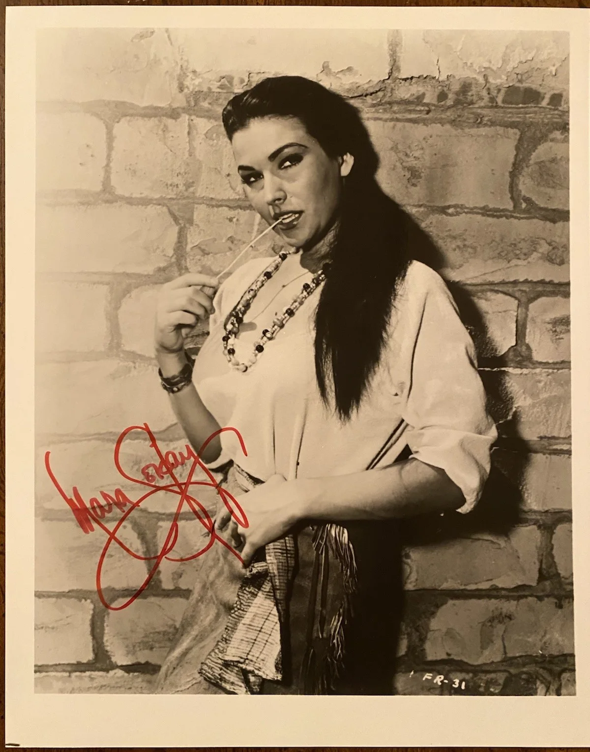 Mara Corday — Mara Corday Signed Autographed Photo With COA The Quiet Gun Naked Gun Man Withou
