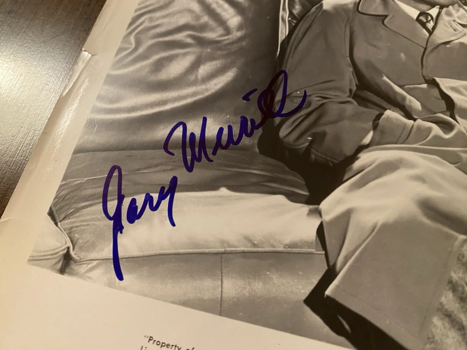 Gary Merrill, Shelley Winters — Gary Merrill Shelley Winters Signed Autographed Photo With COA Phone Call From A, image 5