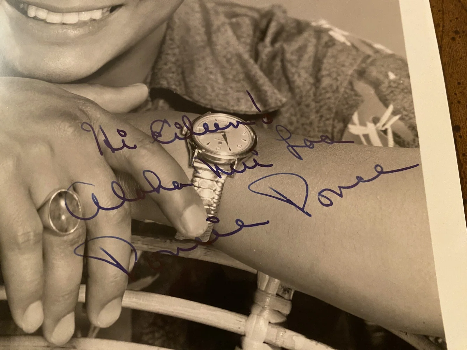 Poncie Ponce — Poncie Ponce Signed Autographed Photo With COA Hawaiian Eye Speedway, изображение 2