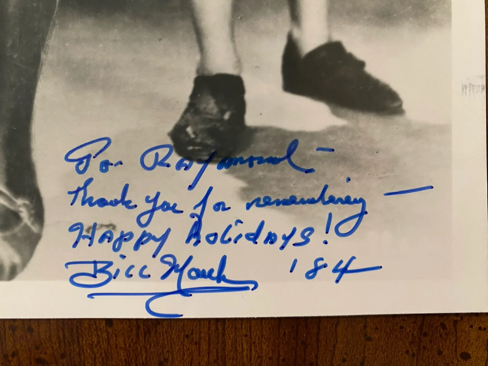 Bill Mauch, Billy Mauch — Bill Billy Mauch Signed Autographed Photo With COA The Prince And The Pauper, изображение 2