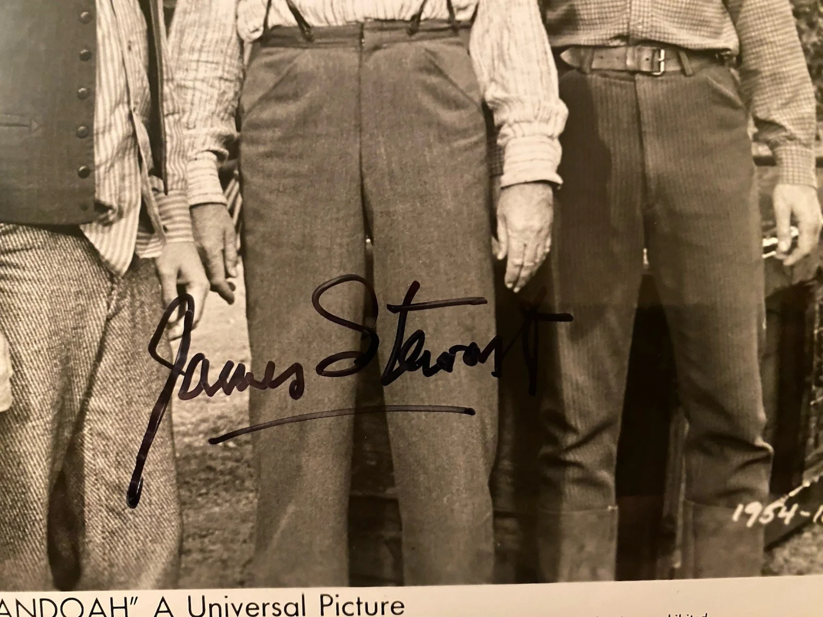 James Stewart, Jimmy Stewart — Jimmy James Stewart Signed Autographed Vintage 10x8 Photo With COA Shenandoah, изображение 2