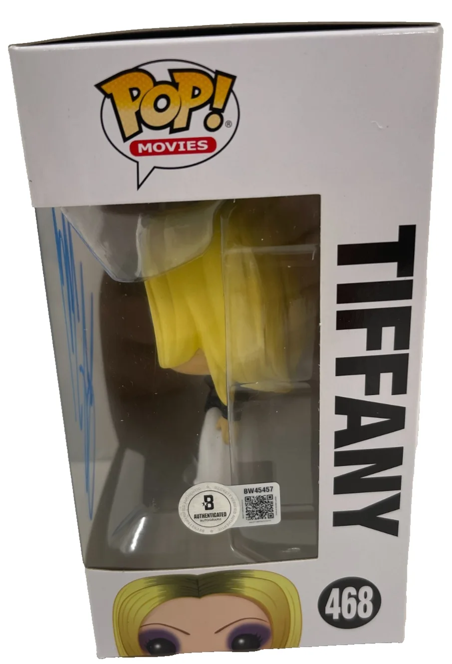 Jennifer Tilly — Jennifer Tilly Signed Tiffany Funko Bride of Chucky Authentic Autograph Beckett, изображение 2