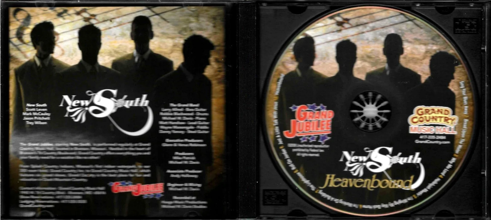 NEW SOUTH......"HEAVENBOUND"....AUTOGRAPHED.......RARE HTF OOP CD, image 2
