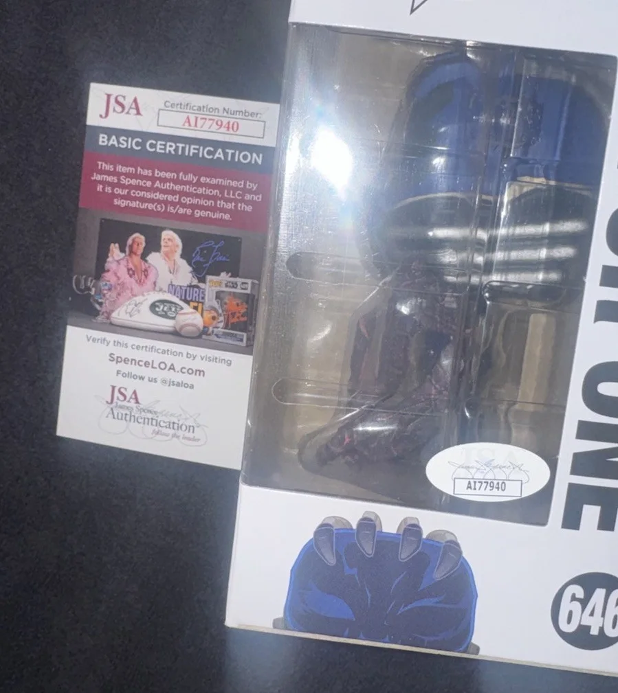 John Swasey — John Swasey SIGNED AUTOGRAPHED My Hero Academia All For One Funko Pop 646 JSA, изображение 3