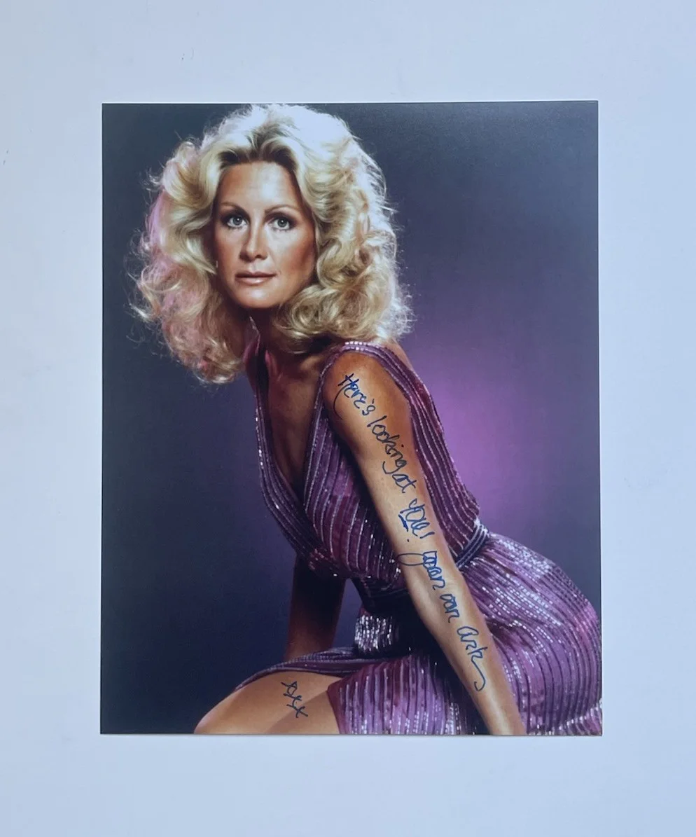 Joan Van Ark — Joan Van Ark Authentic Hand Signed 8x10 Photo Autograph Actress M.A.S.H Knots