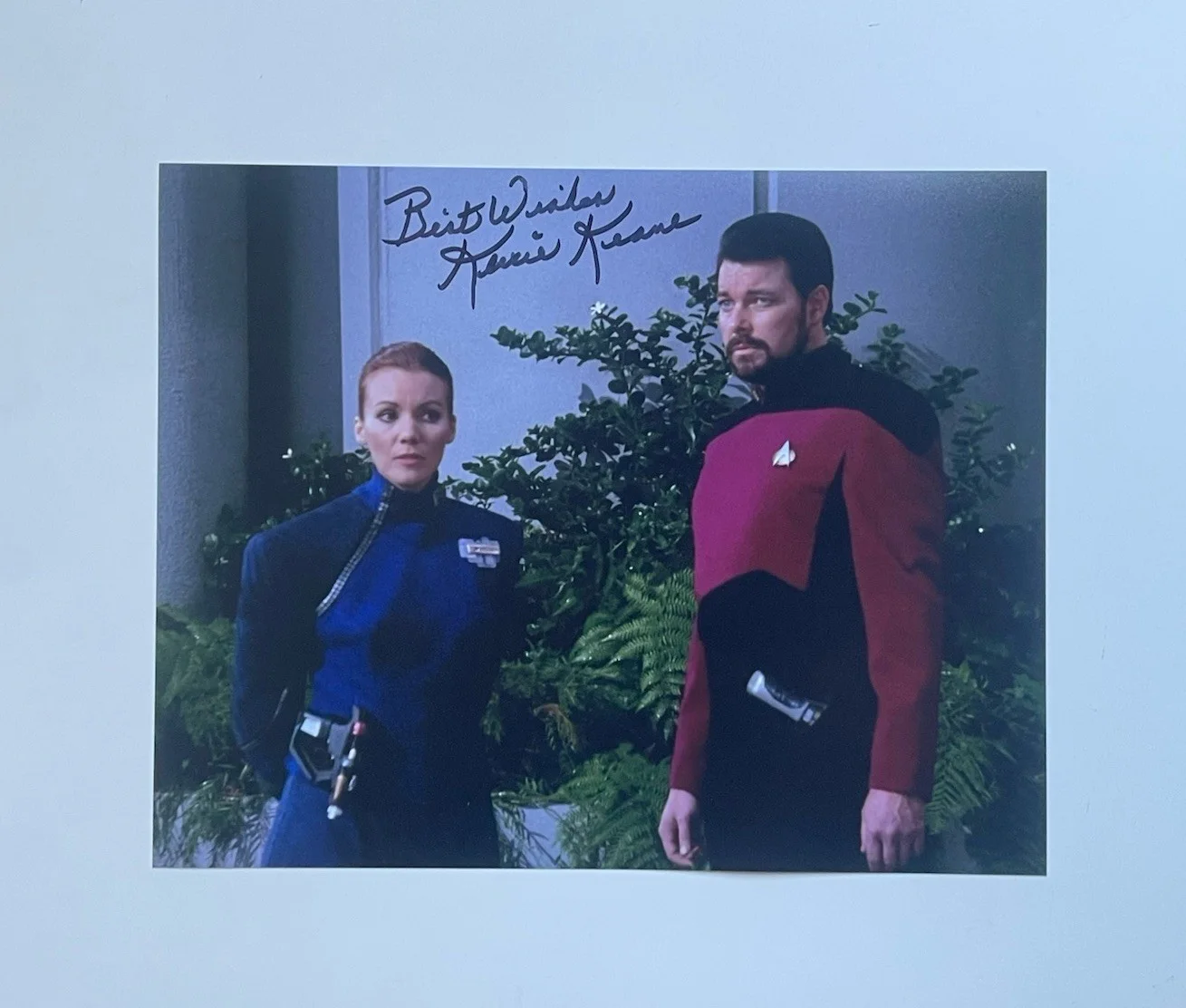 Kerrie Keane — Kerrie Keane Authentic Hand Signed 8x10 Photo Autograph, Star Trek