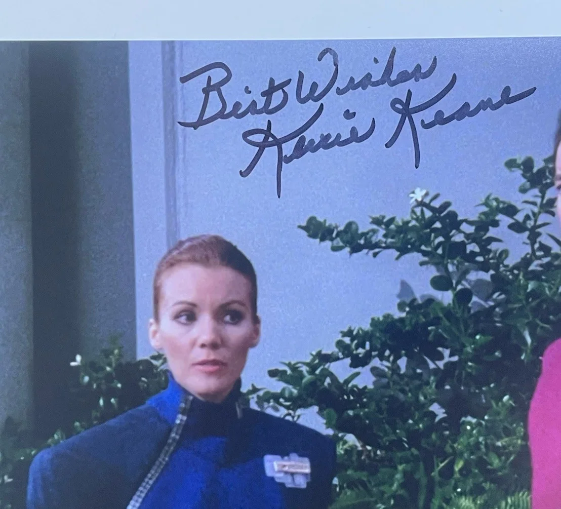 Kerrie Keane — Kerrie Keane Authentic Hand Signed 8x10 Photo Autograph, Star Trek, изображение 2