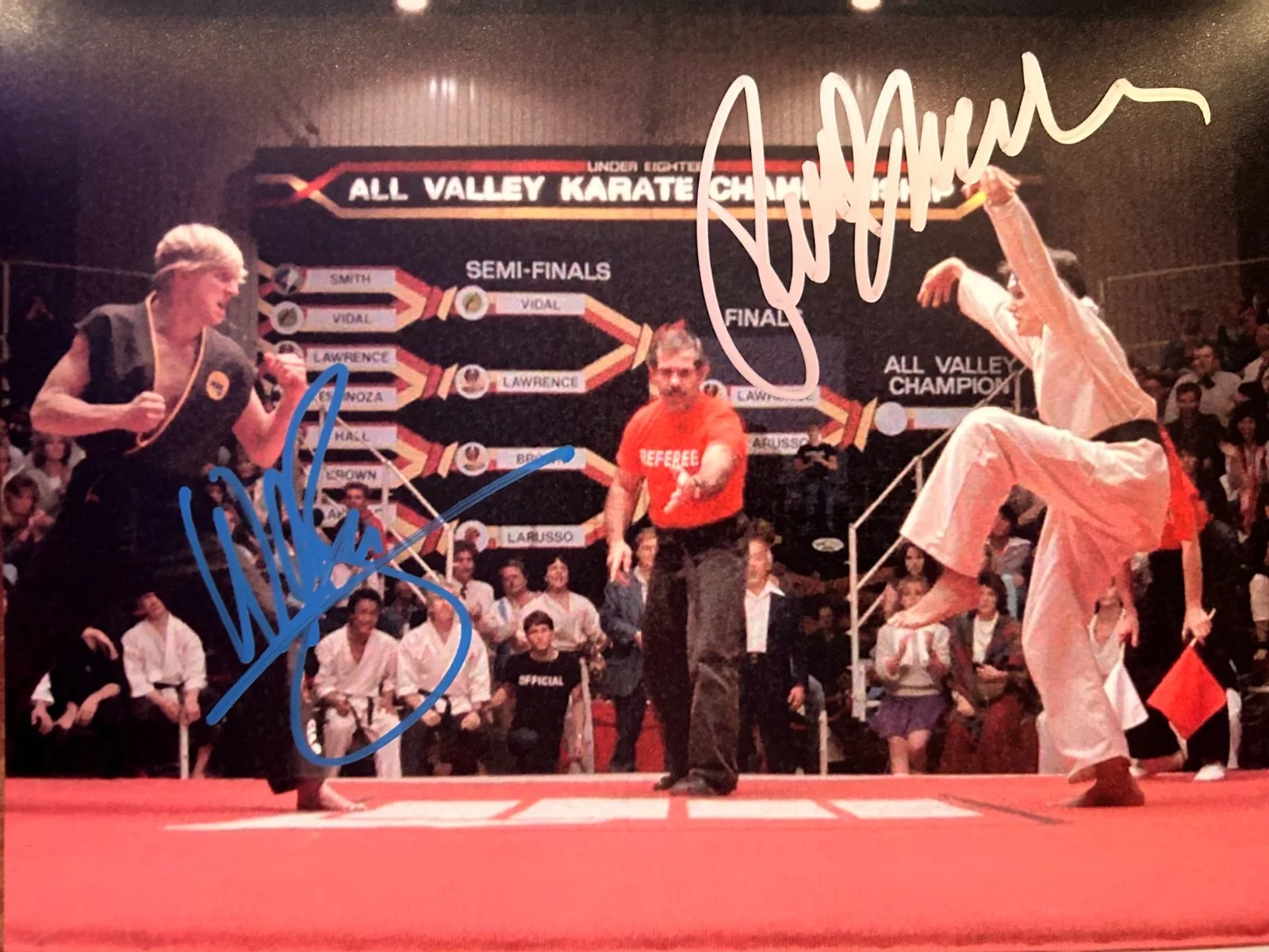 Ralph Macchio, William Zabka — THE KARATE KID: Macchio & Zabka Signed 8x10" Original Authentic Autograph w/COA, изображение 3