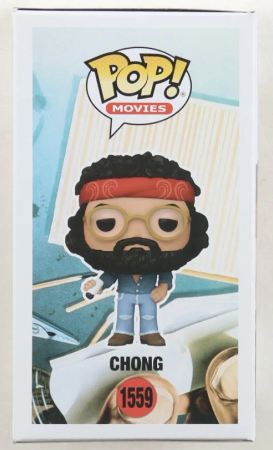 Tommy Chong — Tommy Chong Signed Cheech & Chong's: Up in Smoke #1559 Chong Funko Pop (Beckett), изображение 3