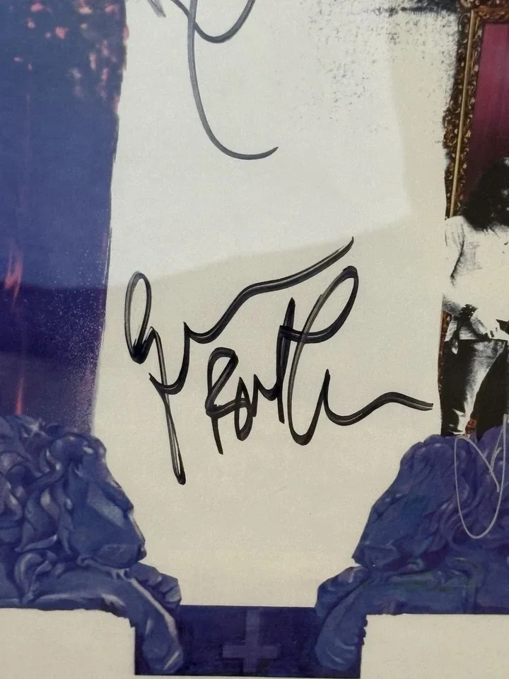 BLACK SABBATH FULLY SIGNED POSTER 98' ERA (REUNION ERA) X4 GUARANTEED AUTHENTIC!, image 4