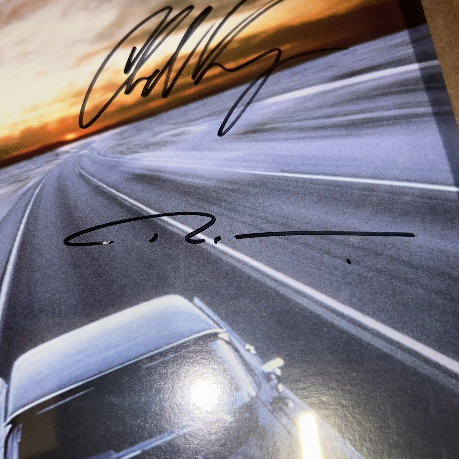 🔥SIGNED Nickleback All The Right Reasons Vinyl Signed Cover Full Band SEALED, image 4