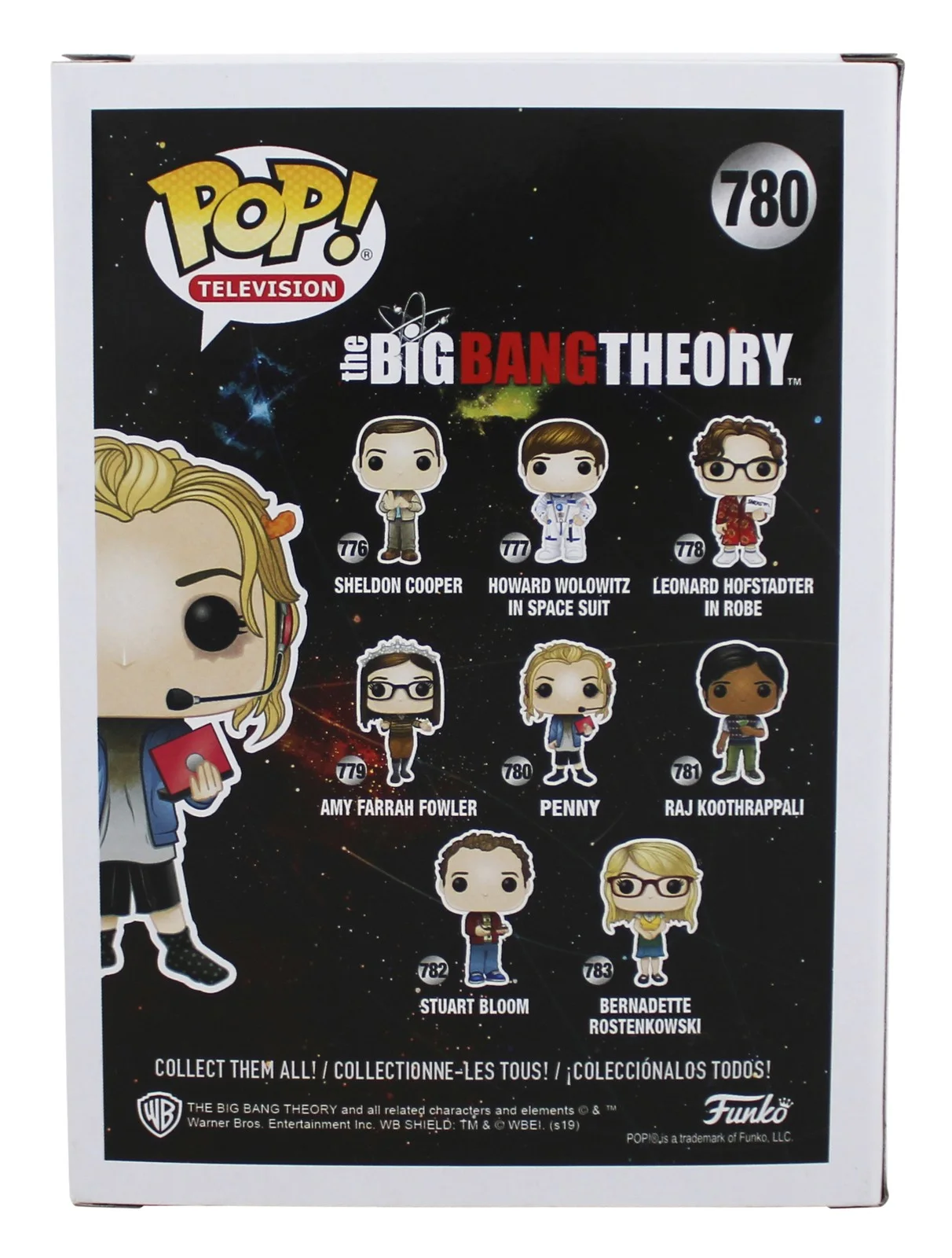 Kaley Cuoco — Kaley Cuoco The Big Bang Theory Signed Penny #780 Funko Pop Figure BAS #BV74623, image 4