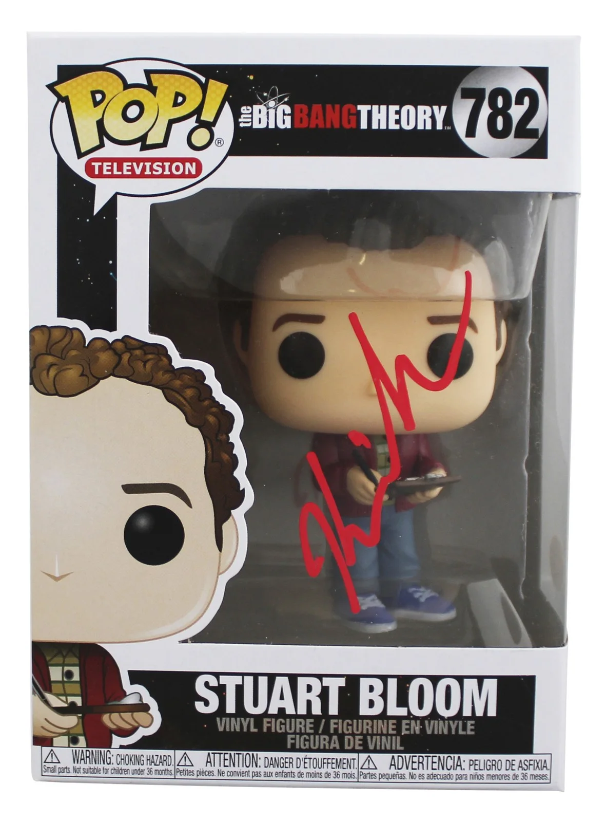Kevin Sussman — Kevin Sussman Big Bang Theory Signed Stuart #782 Funko Pop Figure JSA #CB32540