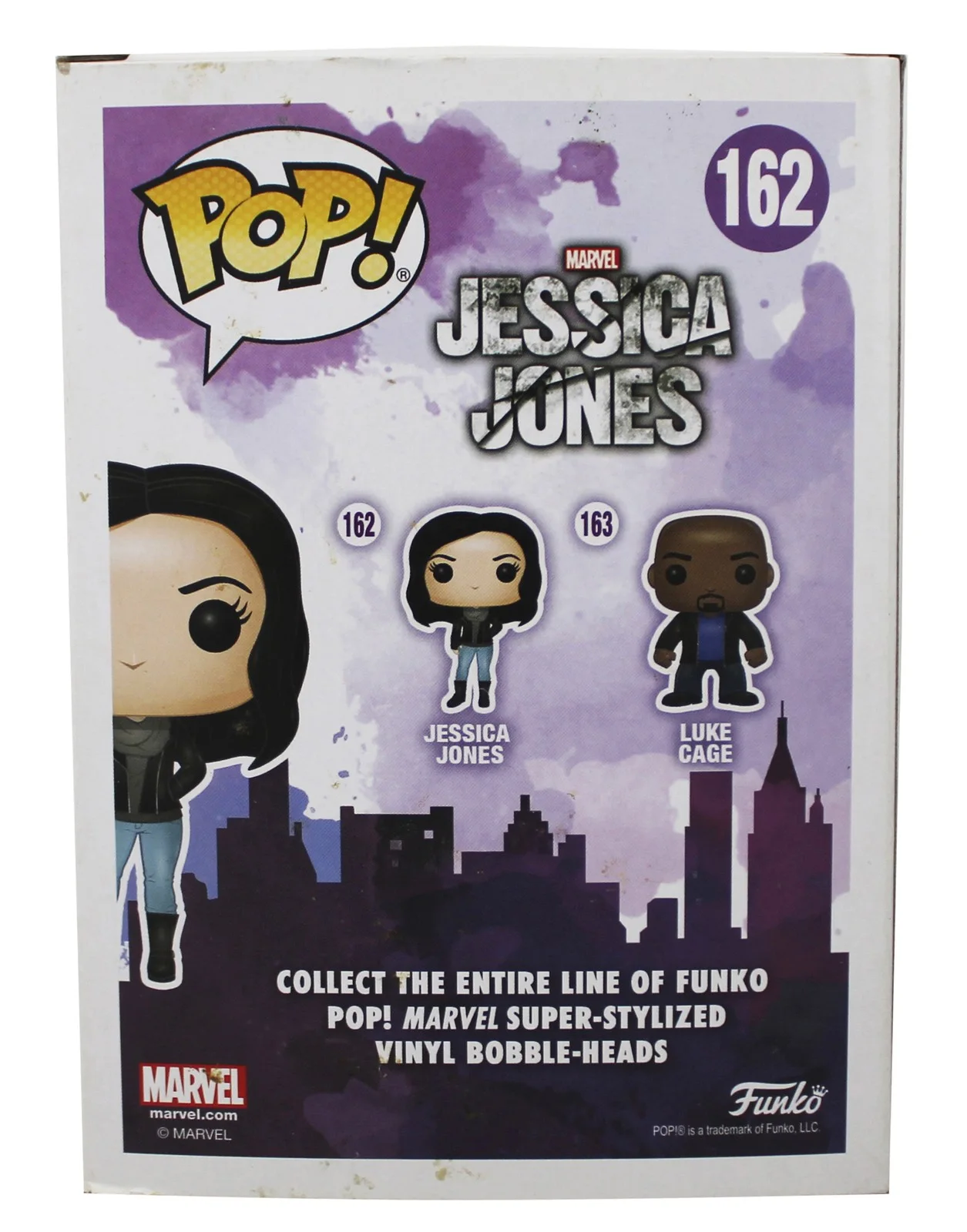 Krysten Ritter — Krysten Ritter Jessica Jones Signed #162 Funko Pop Vinyl Figure JSA #CE80218, image 4