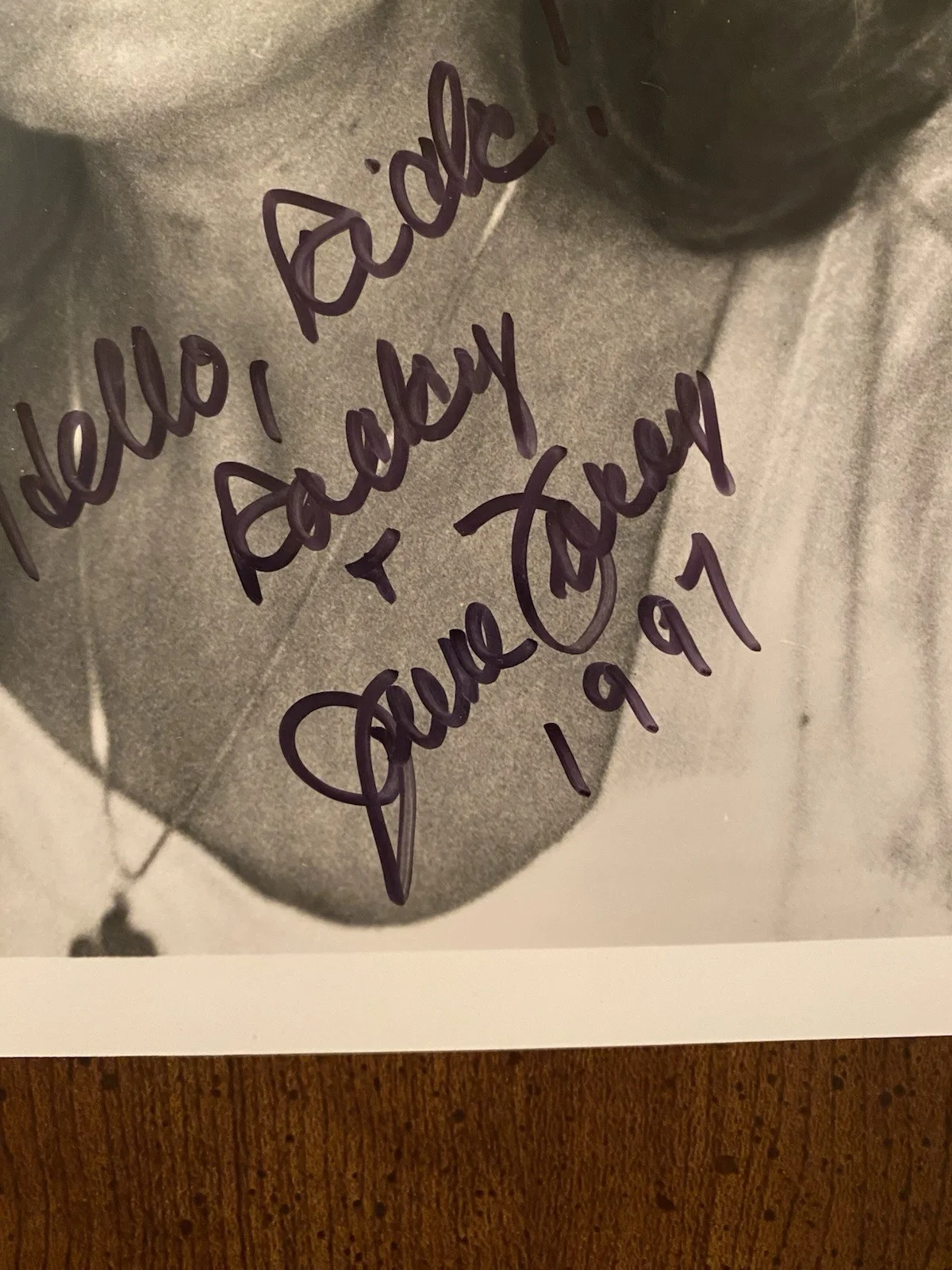 June Foray — June Foray Signed Autographed Photo Rocky And Bullwinkle IN PERSON, изображение 2