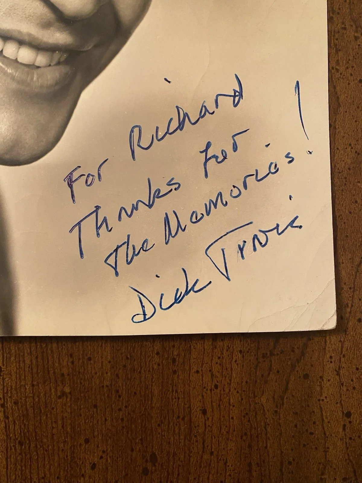 Richard Travis — Richard Travis Signed Autographed Vintage Photo Code 3 Man Who Came To Dinner, image 2
