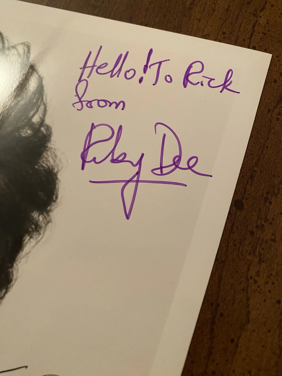 Ruby Dee — Ruby Dee Signed Autographed Photo A Raisin In The Sun Buck And The Preacher, изображение 3