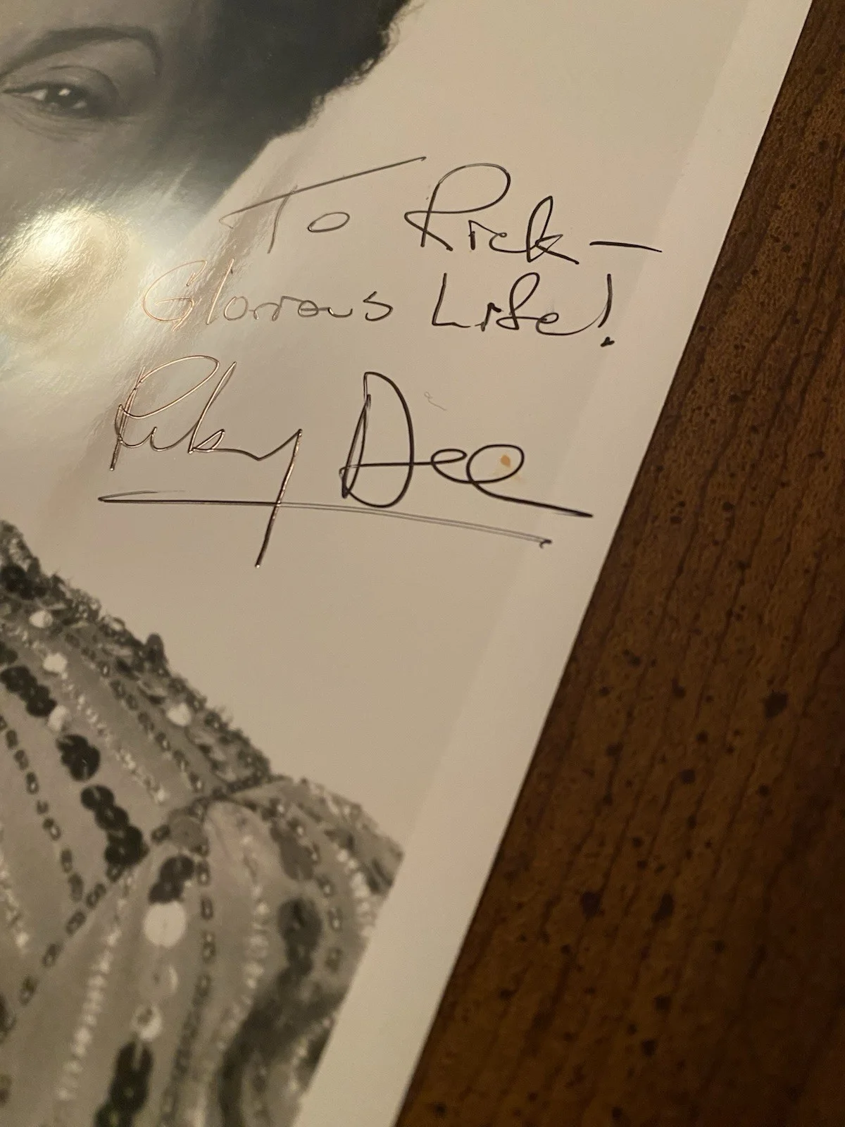 Ruby Dee — Ruby Dee Signed Autographed Photo A Raisin In The Sun Buck And The Preacher, изображение 5