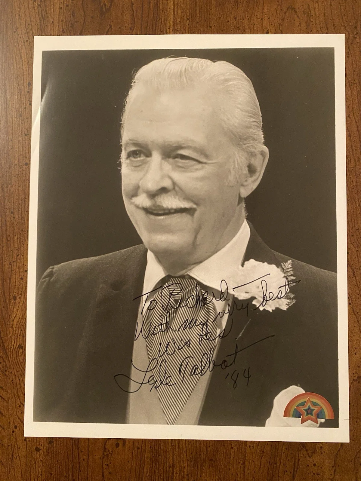 Lyle Talbot — Lyle Talbot Signed Autographed Photo The Thirteenth Guest Glen Or Glenda IN PERS