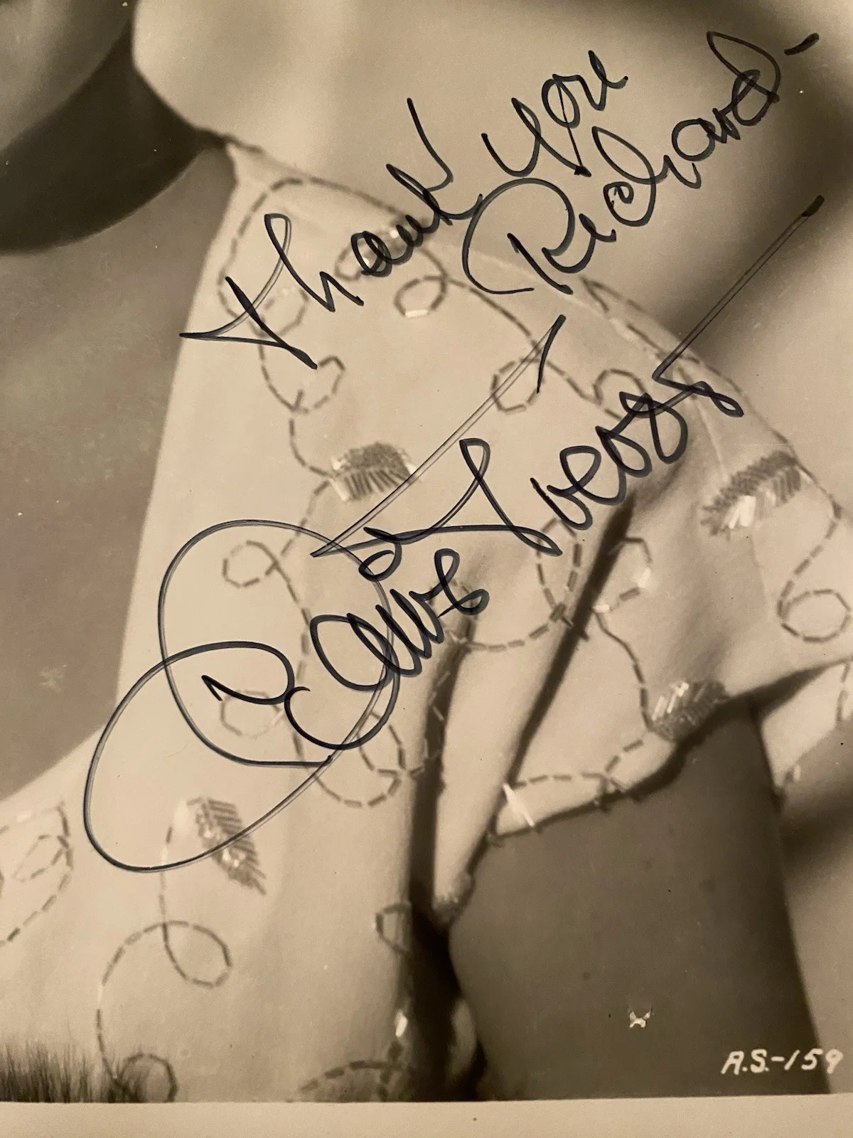 Claire Trevor — Claire Trevor Signed Autographed Photo Stagecoach Key Largo Born To Kill IN PERS, изображение 2
