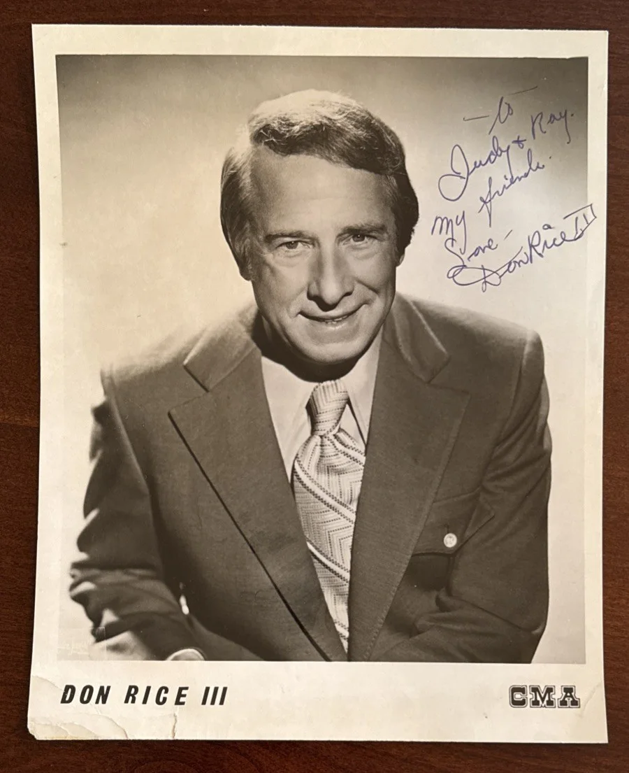Don Rice III — (2) Autographed 8x10 Photos of Actor/Comedian Don Rice III, Deceased In 2000, изображение 3