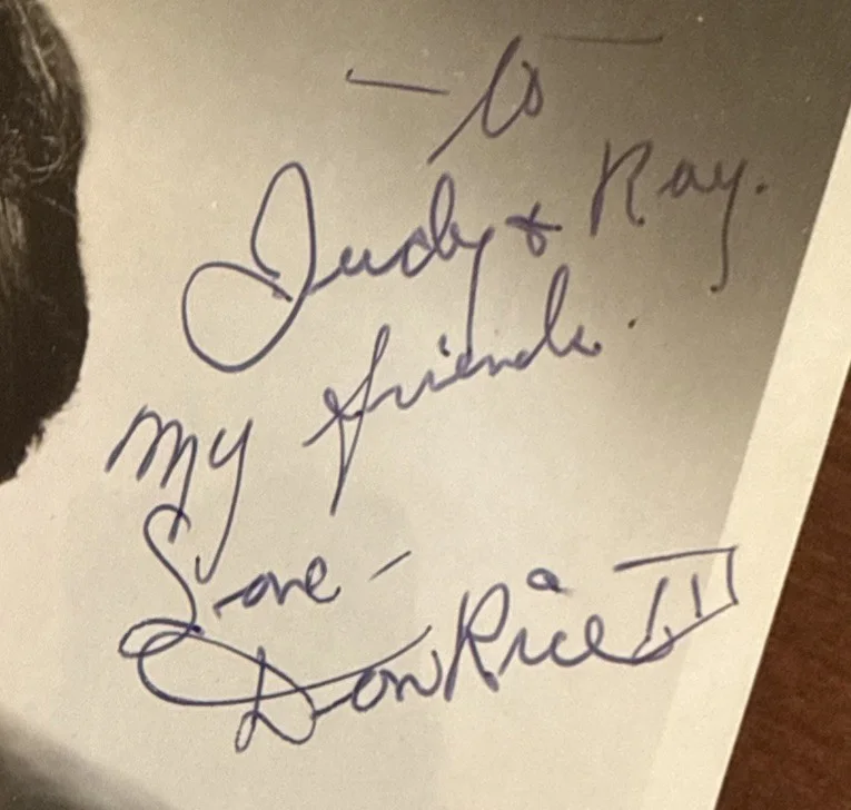 Don Rice III — (2) Autographed 8x10 Photos of Actor/Comedian Don Rice III, Deceased In 2000, изображение 4
