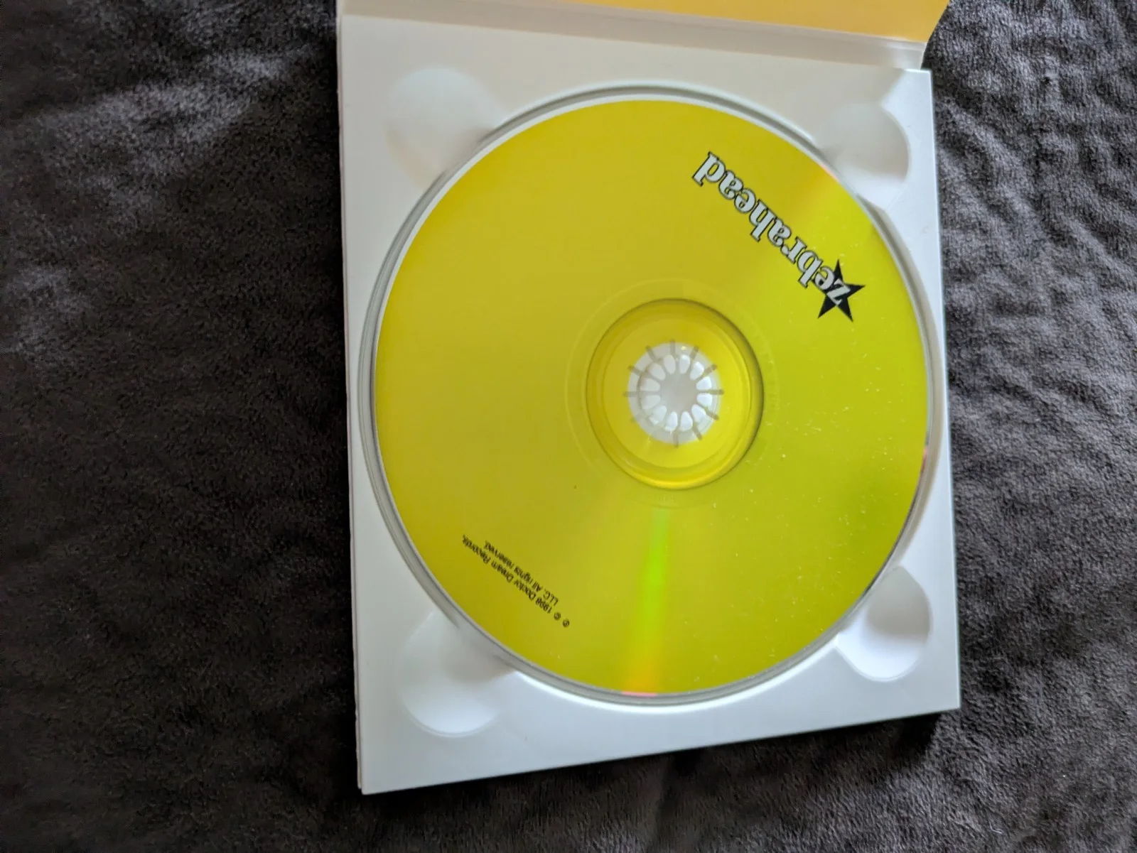 Zebrahead Yellow Album CD Full Band Signed, image 4