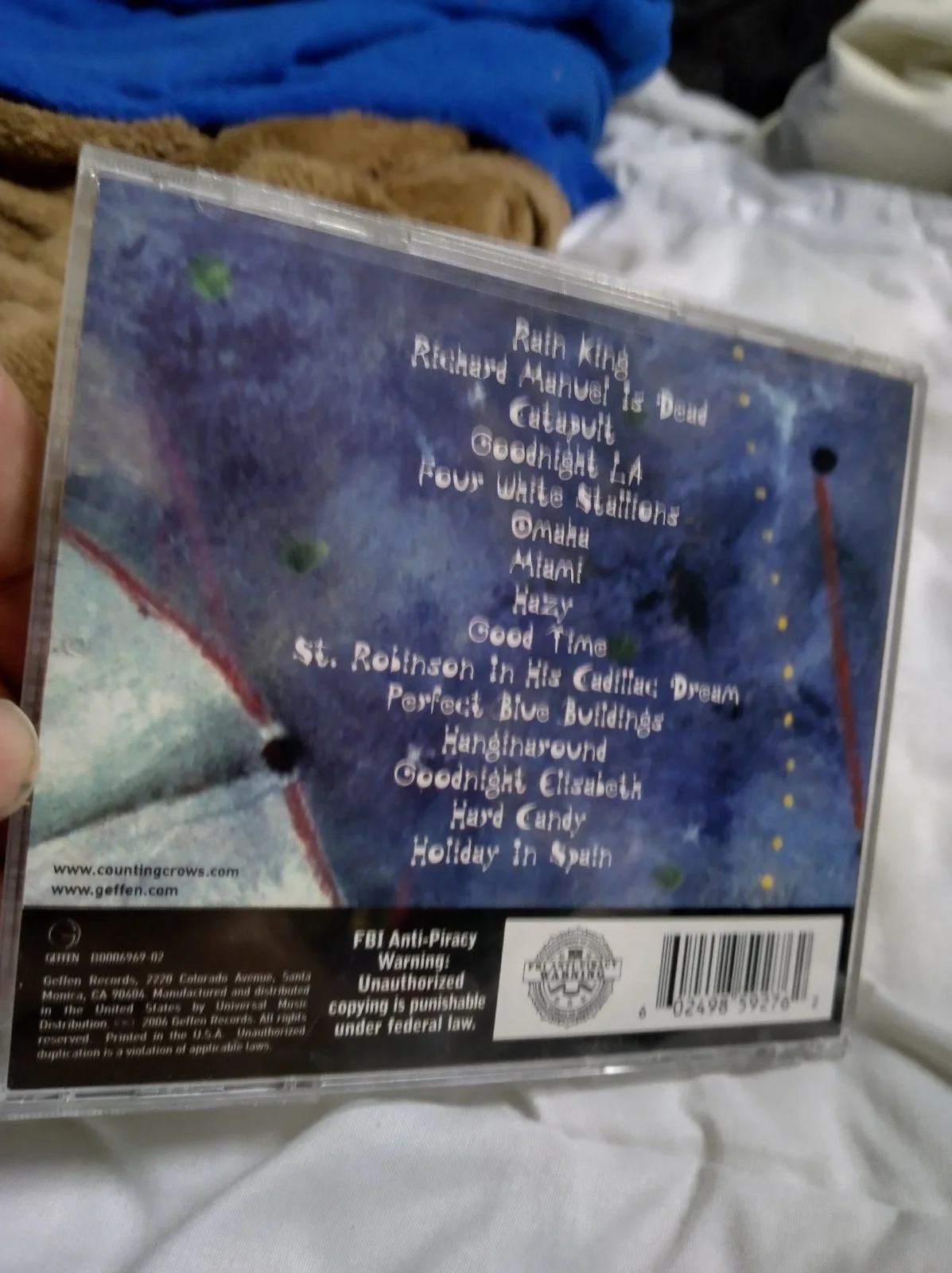 Counting Crows Autographed CD New Amsterdam, image 4