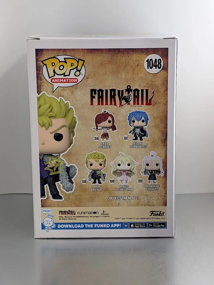 Patrick Seitz — Patrick Seitz Signed Autographed Quoted Funko Pop #1048 LAXUS DREYAR Fairy Tail, изображение 3