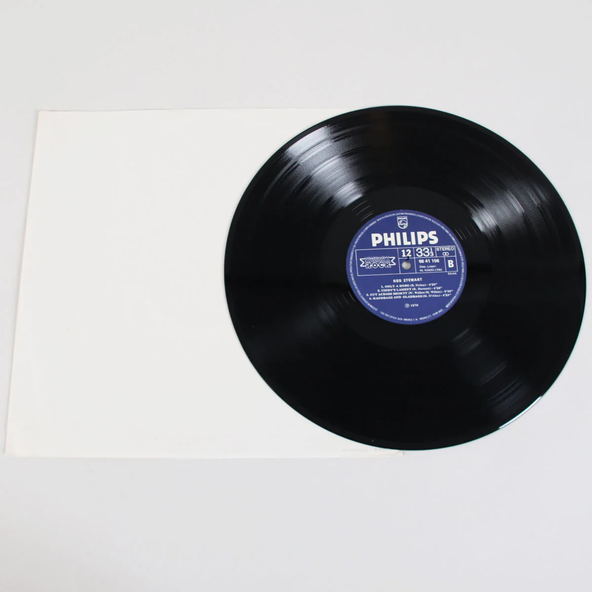 Rod Stewart Signed Record Album (Spanish) - COA BAS, image 4