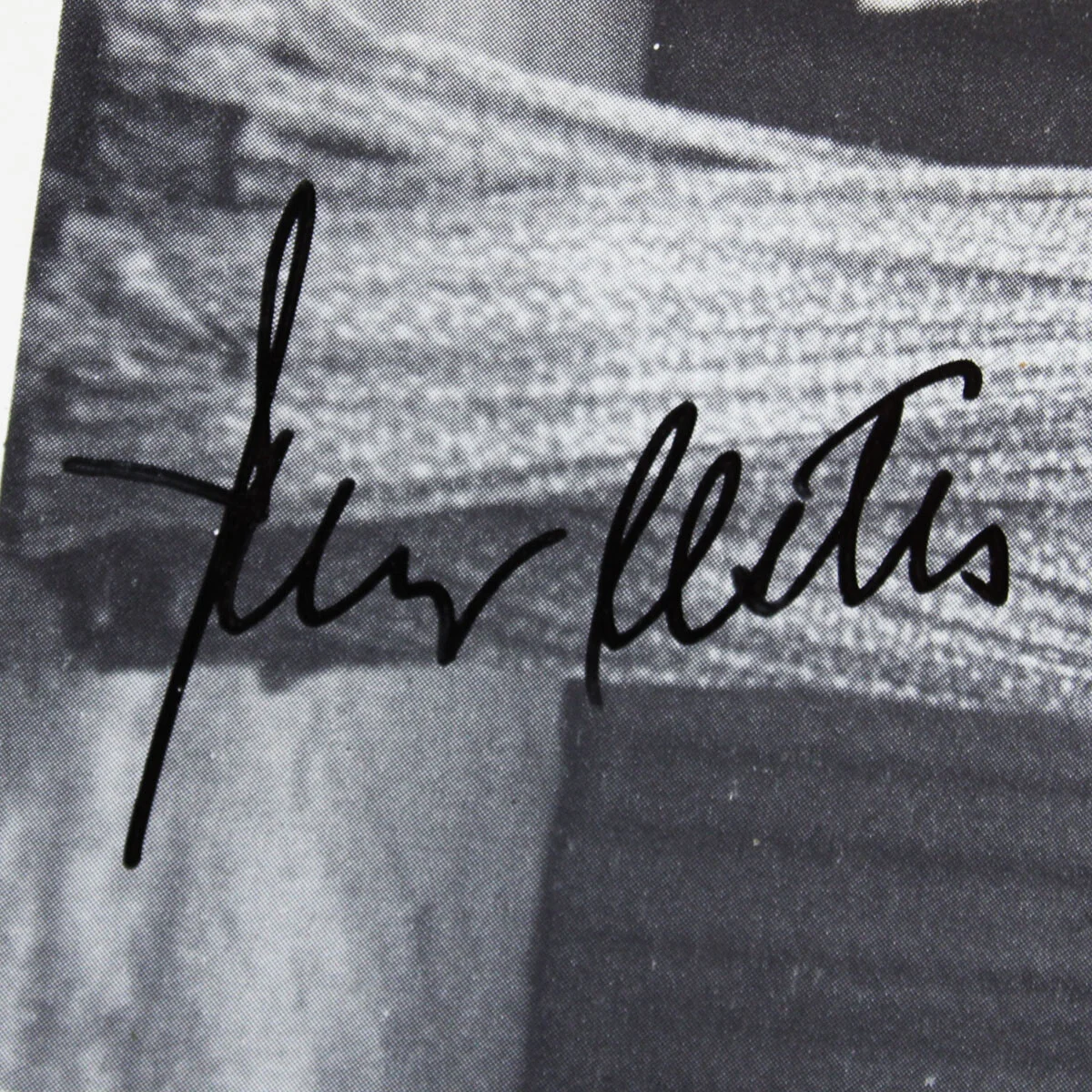 Jerry Lester Signed Photo - COA JSA, image 2